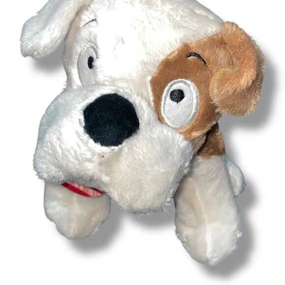 Hallmark Plush Dog Bulldog Love You Pup Stuffed Animal Nursery Decor Gift 8” - Picture 4 of 12